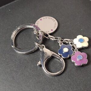 Cute Multicolor Vera Bradley Flower Keychain